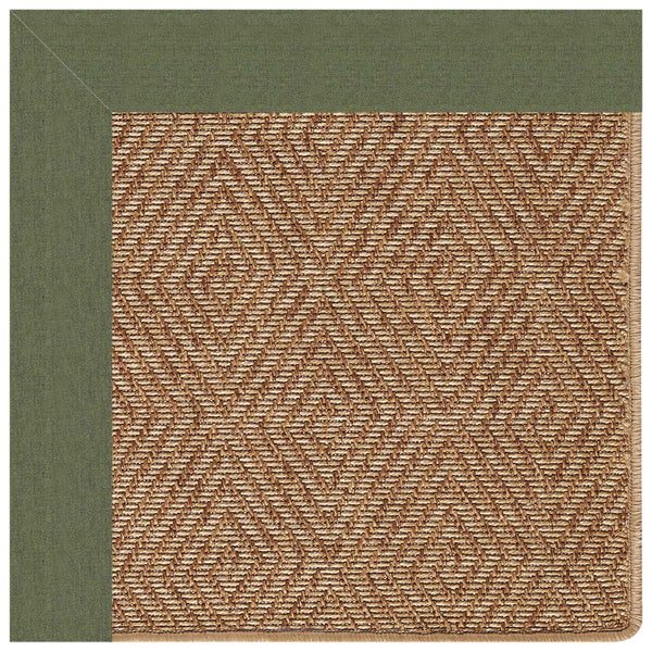 Islamorada-Diamond Canvas Fern Indoor/Outdoor Bordere Rectangle Corner image