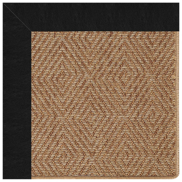 Islamorada-Diamond Classic Black Indoor/Outdoor Bordere Rectangle Corner image