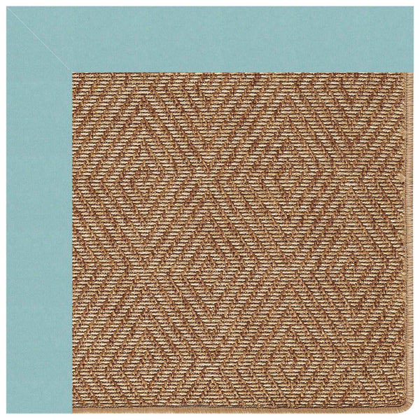 Islamorada-Diamond Canvas Aquatic Indoor/Outdoor Bordere Rectangle Corner image