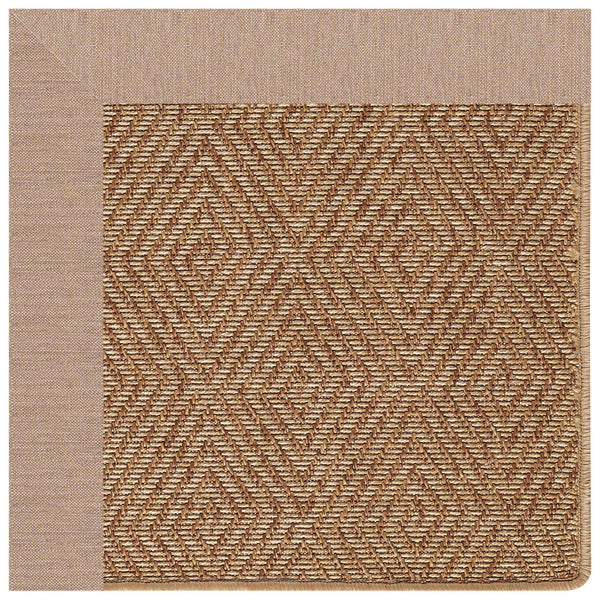 Islamorada-Diamond Cast Petal Indoor/Outdoor Bordere Rectangle Corner image