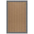 Islamorada-Herringbone Canvas Charcoal Indoor/Outdoor Bordere Rectangle image
