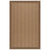 Islamorada-Herringbone Canvas Cocoa Indoor/Outdoor Bordere Rectangle image