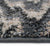 Mineral-Flamestitch Blue Slate Machine Woven Rug Rectangle Cross Section image