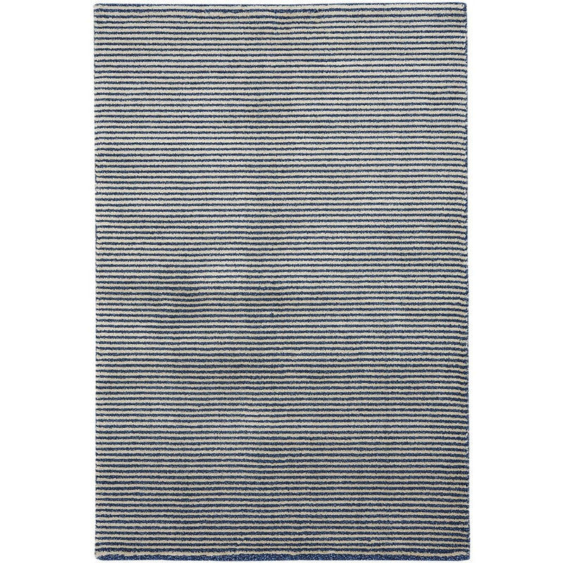 Gravity Blue Machine Woven Rug Rectangle SiloR image