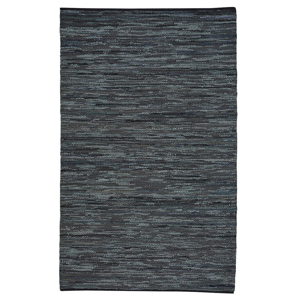 Lariat Dark Grey Flat Woven Rug Rectangle image