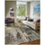 Cosmic-Abstract Natural Hand Loomed Area Rug Rectangle image