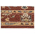 Azari-Isfahan Copper Hand Tufted Rug Rectangle Cross Section image