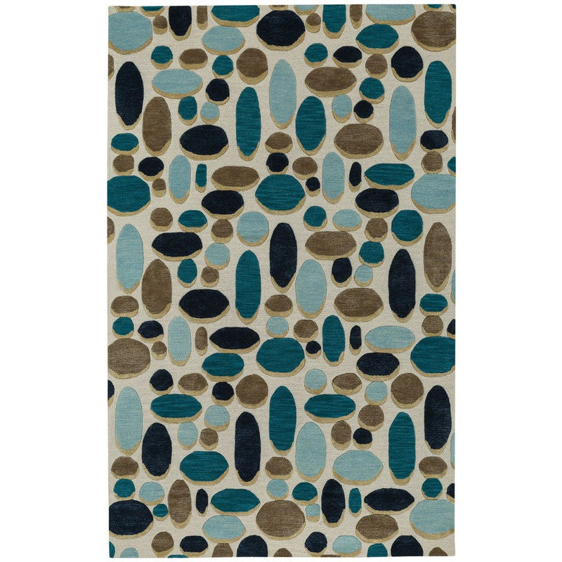 Shadows Cream Toffee Hand Tufted Rug Rectangle image