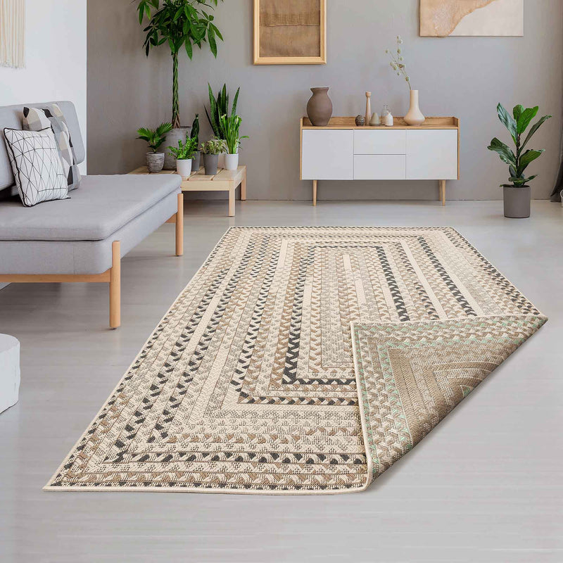 Cliffside Braid Machine Woven Rug Rectangle Roomshot image
