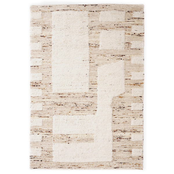 Aria Beige Flat Woven Rug Rectangle image