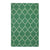 Arabesque Emerald Flat Woven Rug Rectangle image