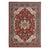 Alden-Medallion Classic Red Machine Woven Rug Rectangle image