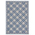Finesse-Bamboo Trellis Capri Blue Machine Woven Rug Rectangle image
