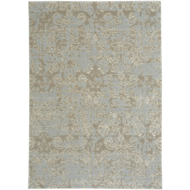 Kodari Lt. Blue Grey Machine Woven Rug Rectangle image