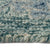 Athena-Floral Aqua Blue Hand Tufted Rug Rectangle Cross Section image