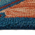Athena-Heriz Navy Hand Tufted Rug Rectangle Cross Section image