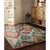 Athena-Panel Multi Hand Tufted Rug Rectangle Roomshot image