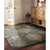 Athena-Persian Green Hand Tufted Rug Rectangle Roomshot image