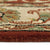 Eloquent Garden Arabian Red Hand Tufted Rug Rectangle Cross Section image