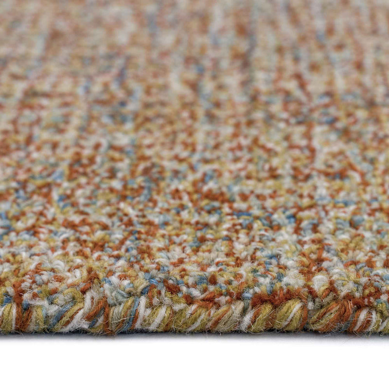 Breccan Spice Hand Tufted Rug Rectangle Cross Section image