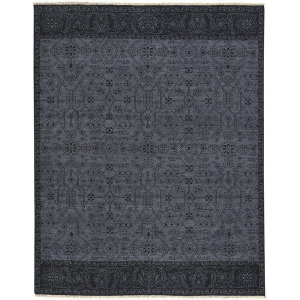 Palisade Dark Grey Onyx Hand Knotted Rug Rectangle image