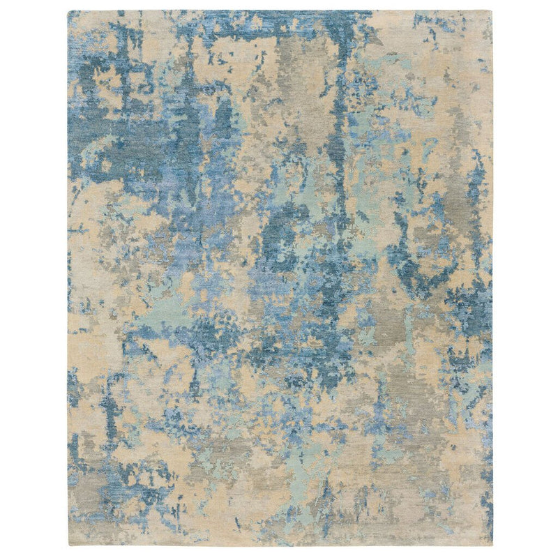 Tasanee Ocean Hand Knotted Rug Rectangle image