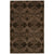 Lovely-Grace Chocolate Hand Knotted Rug Rectangle image