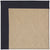 Creative Concepts-Cane Wicker Canvas Navy Machine Tufted Rug Rectangle image