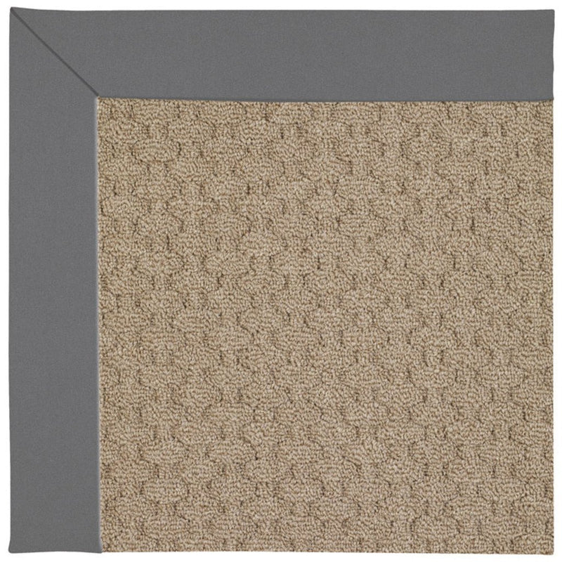 Creative Concepts-Grassy Mtn. Canvas Charcoal Machine Tufted Rug Rectangle image