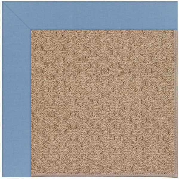 Creative Concepts-Grassy Mtn. Canvas Air Blue Machine Tufted Rug Rectangle image