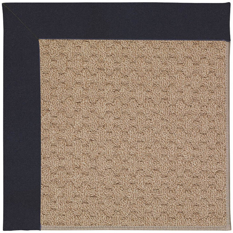 Creative Concepts-Grassy Mtn. Canvas Navy Machine Tufted Rug Rectangle image