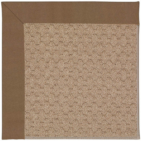 Creative Concepts-Grassy Mtn. Canvas Cocoa Machine Tufted Rug Rectangle image
