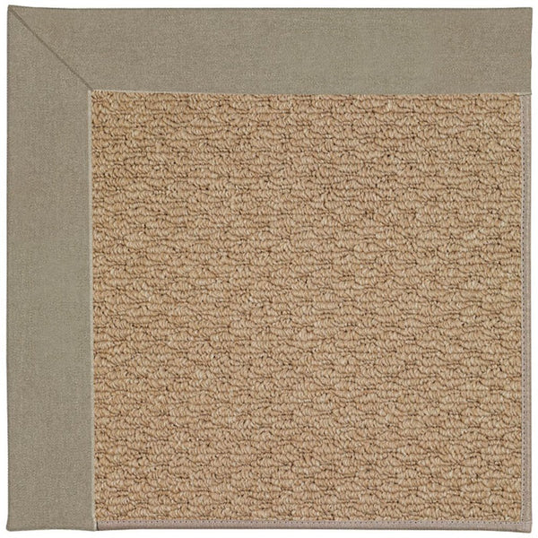 Creative Concepts-Raffia Canvas Taupe Machine Tufted Rug Rectangle image