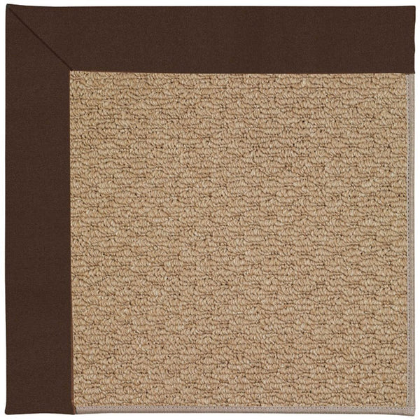 Creative Concepts-Raffia Canvas Bay Brown Machine Tufted Rug Rectangle image