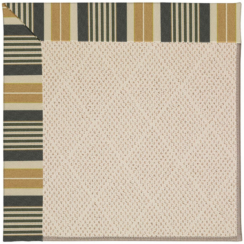 Creative Concepts-White Wicker Long Hill Ebony Machine Tufted Rug Rectangle image