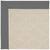 Creative Concepts-White Wicker Canvas Charcoal Machine Tufted Rug Rectangle image