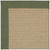 Creative Concepts-Sisal Canvas Fern Machine Tufted Rug Rectangle image