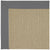 Creative Concepts-Sisal Canvas Charcoal Machine Tufted Rug Rectangle image
