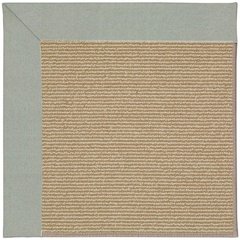 Creative Concepts-Sisal Canvas Spa Blue Machine Tufted Rug Rectangle image