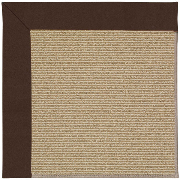 Creative Concepts-Sisal Canvas Bay Brown Machine Tufted Rug Rectangle image