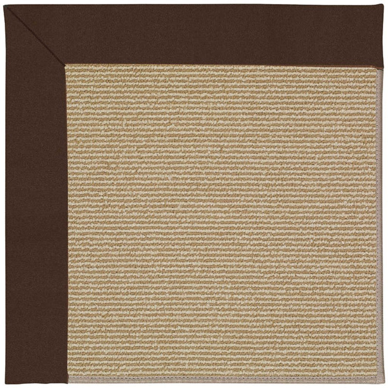 Creative Concepts-Sisal Canvas Bay Brown Machine Tufted Rug Rectangle image