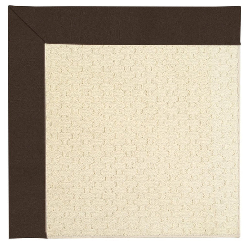 Creative Concepts-Sugar Mtn. Canvas Bay Brown Machine Tufted Rug Rectangle image