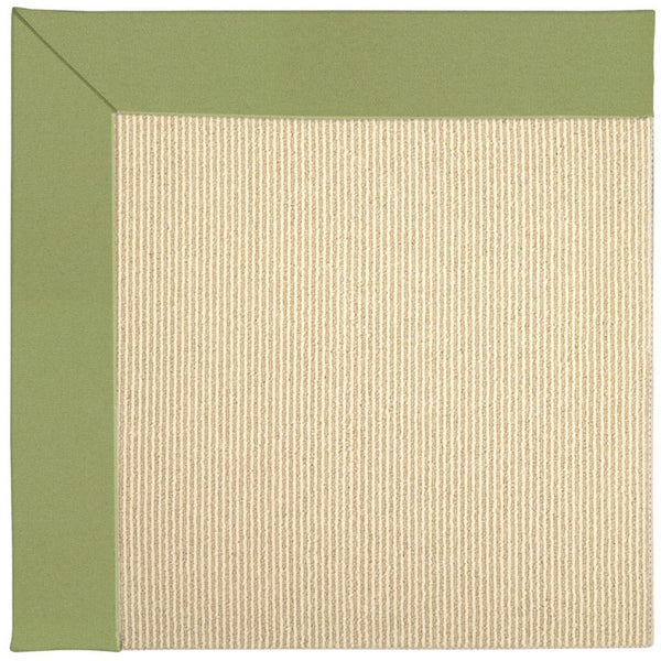 Creative Concepts-Beach Sisal Canvas Citron Machine Tufted Rug Rectangle image