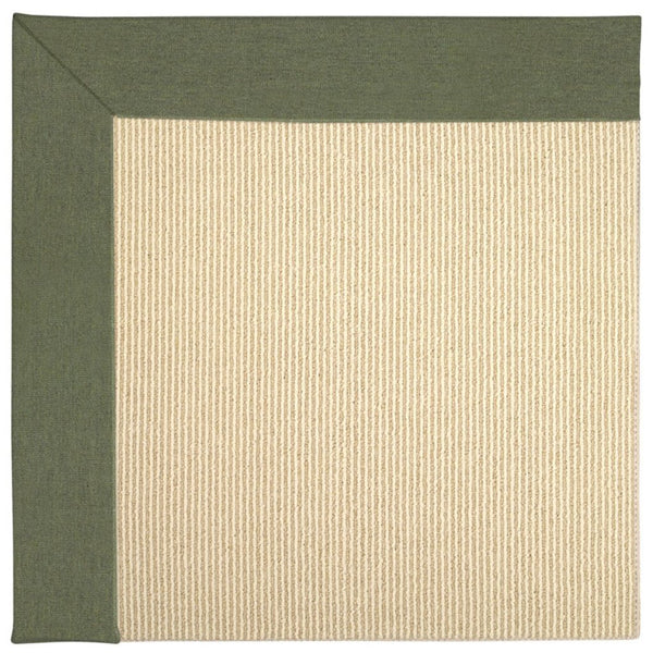 Creative Concepts-Beach Sisal Canvas Fern Machine Tufted Rug Rectangle image