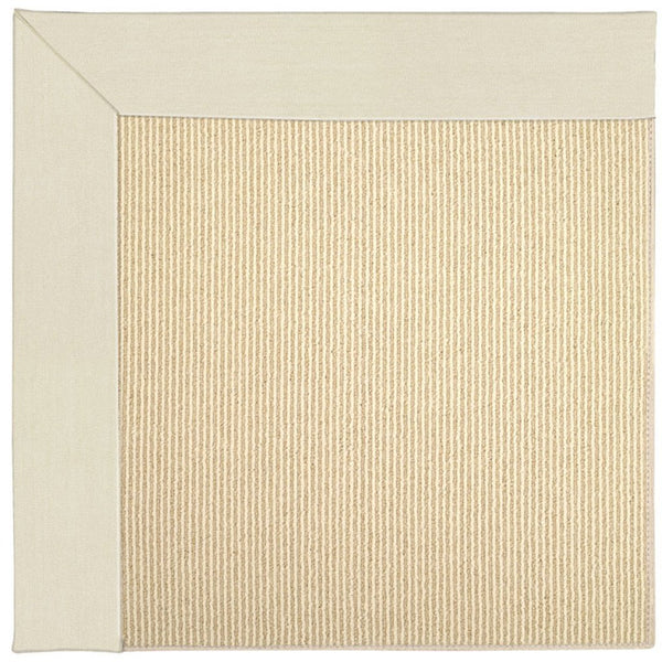 Creative Concepts-Beach Sisal Canvas Sand Machine Tufted Rug Rectangle image