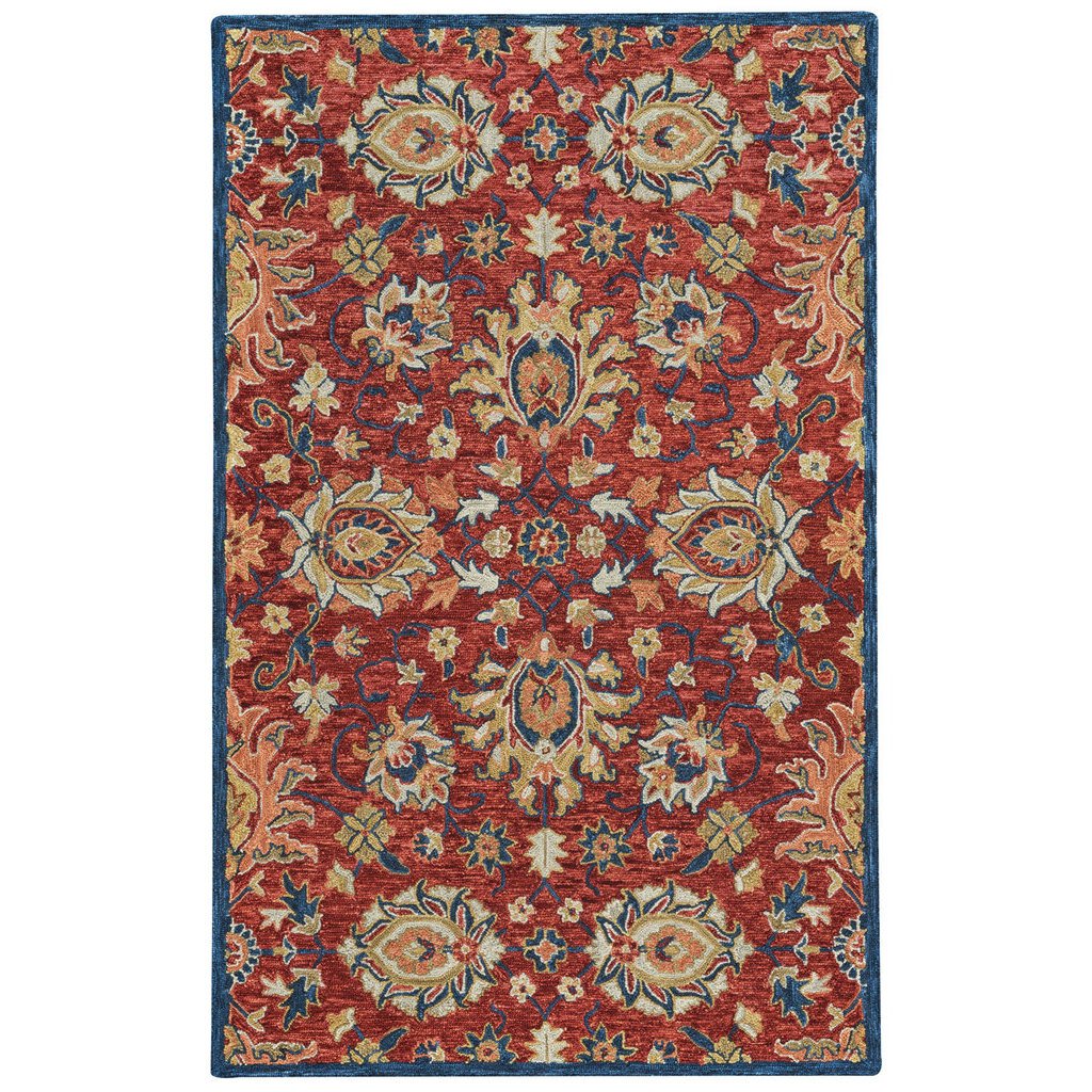 Avanti-Keshan Red Navy Capel Rugs