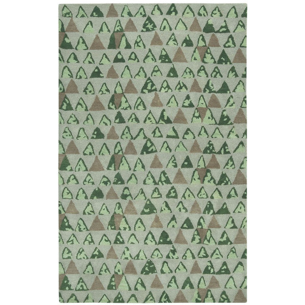 Panache-Pyramid Sand Hand Tufted Rug Rectangle image