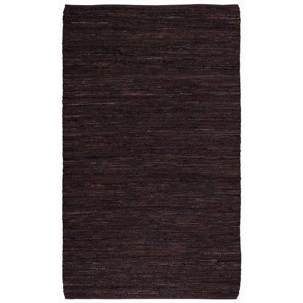 Lariat Chocolate Flat Woven Rug Rectangle image