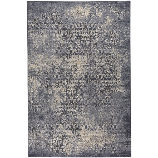 Metropolis-Victoria Indigo Machine Woven Rug Rectangle image