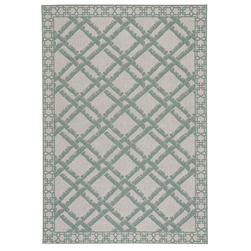 Finesse-Bamboo Trellis Spa Machine Woven Rug Rectangle image